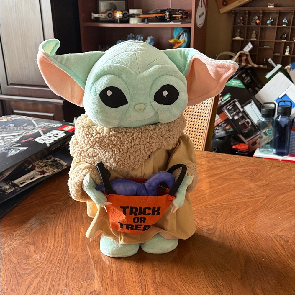 Star Wars Plush with Green and Orange Details